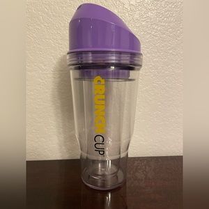 The purple CrunchCup® to keep your cereal crunchy and on the go!